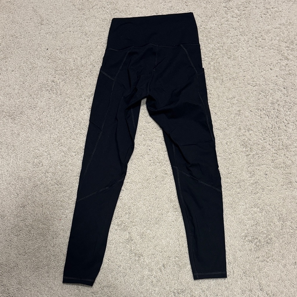 Everlane The Perform Pocket Legging Black High Waisted Athletic Workout XS - Picture 6 of 13